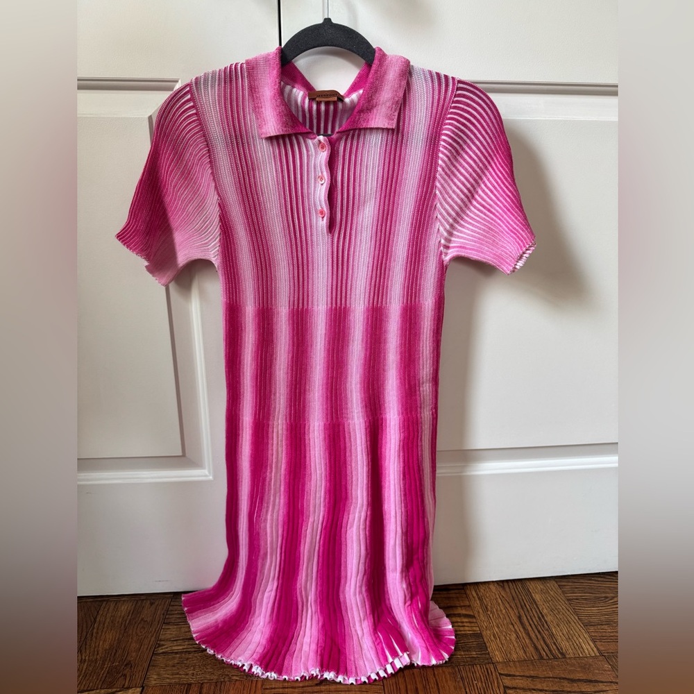 Pink Missoni Dress. Excellent condition. Fits size XS